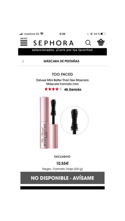 Products Deluxe Mini Better Than Sex Mascara