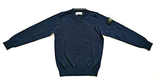 Stone Island Junior 7016504A4.V0020 - Jersey de Cuello Redondo de algodón para