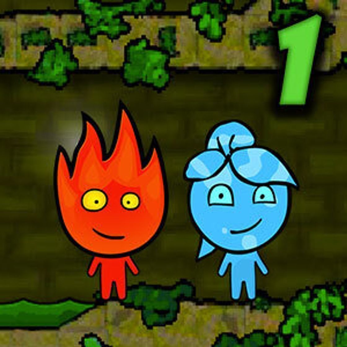 Videogames Fireboy and Watergirl: Online in the Forest Temple