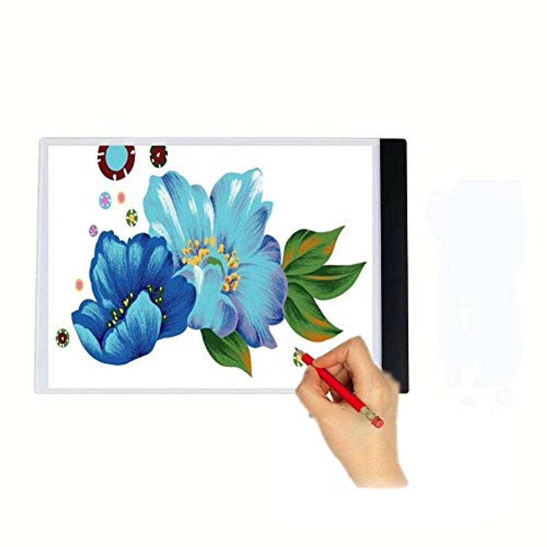 Place A4 LED Tableros de dibujo, MIRX Artista Ultra-delgada A4 LED Art Display