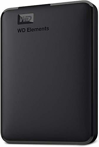 WD Elements - Disco duro externo portátil de 1 TB con USB