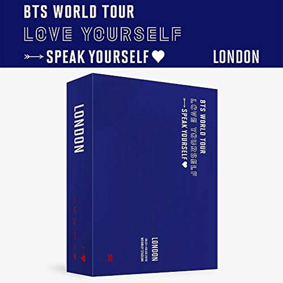 Producto BTS WORLD TOUR LOVE YOURSELF SPEAK YOURSELF LONDON 2 DISC(D.V.D CD/about 226