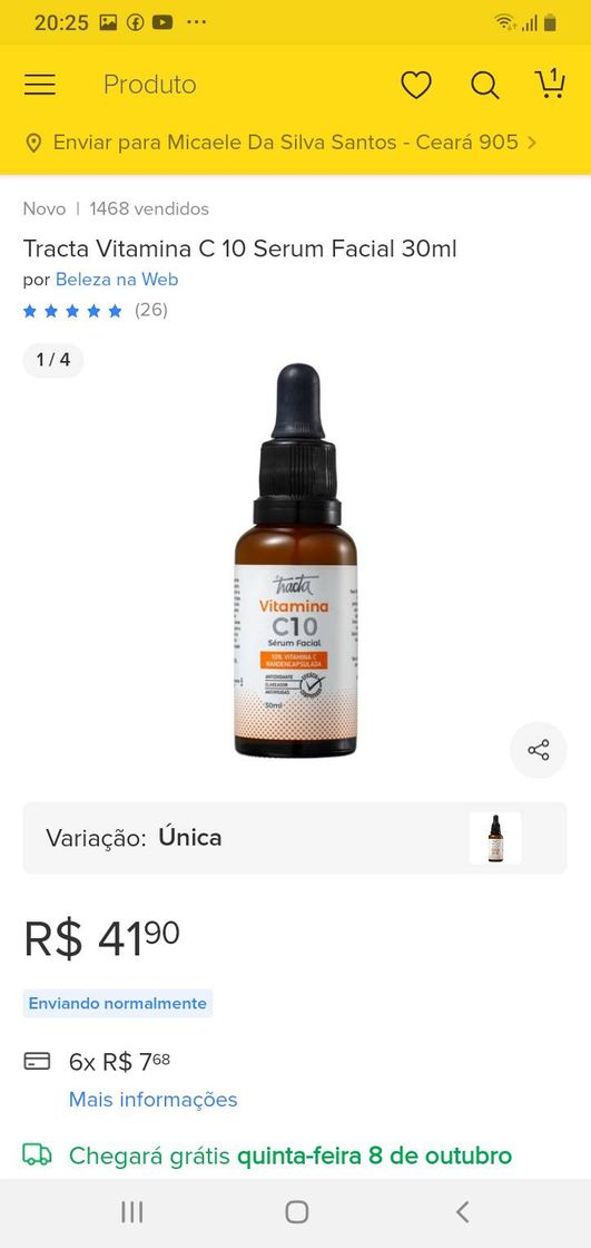 Moda Tracta vitamina-c