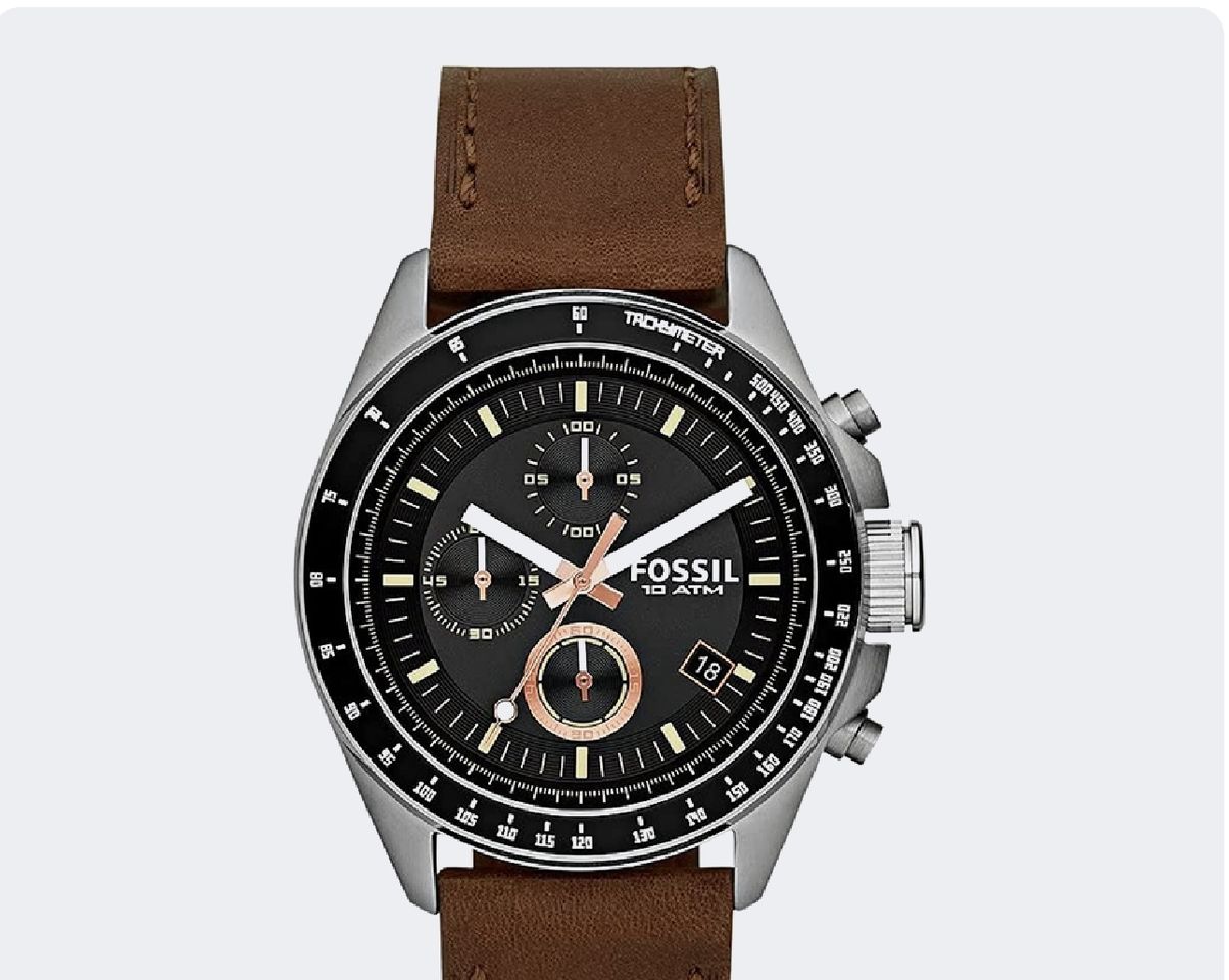 Social Reloj cronómetro Fossil hombre 
