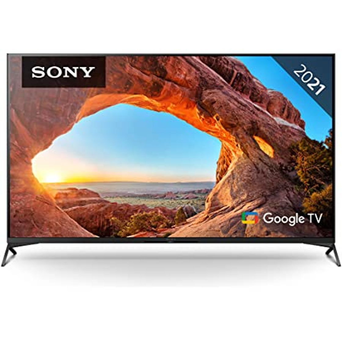 Moda Sony KD50X80J - Smart TV de 50" con 4K Ultra HD, Google TV, Processor X1, Triluminos Pro, HDR (modelo 2021, color negro)