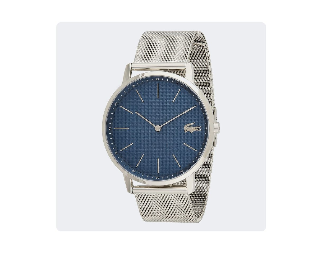 Producto Lacoste Reloj Analógico de Cuarzo Clásico para Hombre con Correa de Acero Inoxidable