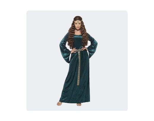 Disfraz de doncella medieval