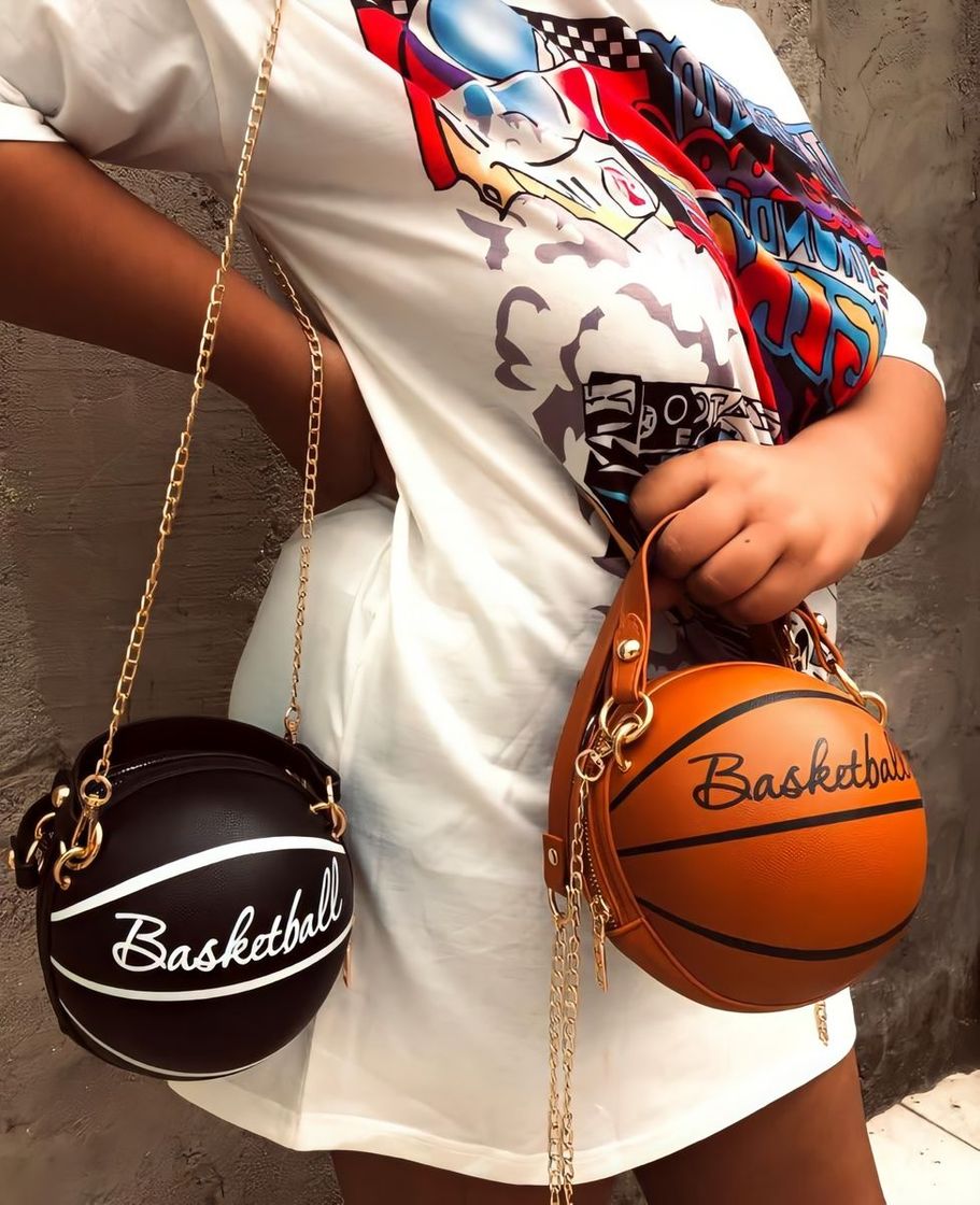 Moda Bolsa bola de basquete 