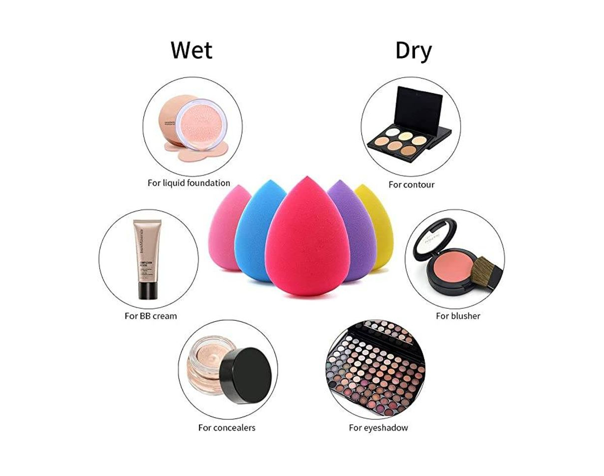 Producto BEAKEY 5 Pcs Makeup Sponge Set

