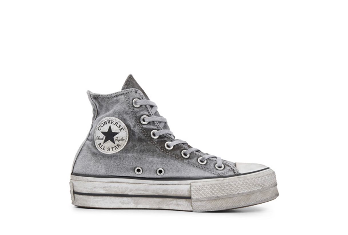 Moda Chuck Taylor All Star Platform Smoked Canvas High Top - Converse ...