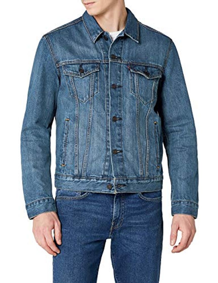 Moda Levi's Trucker Jacket Chaqueta Vaquera, Azul