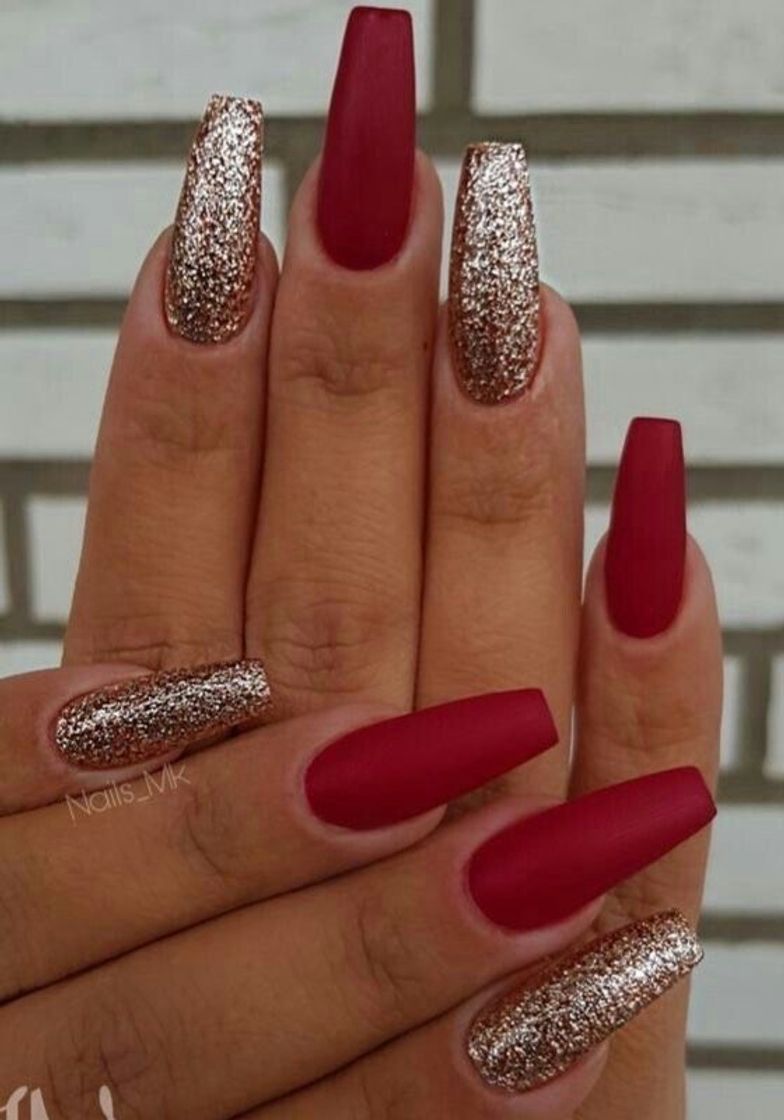 Fashion Unhas com glitter