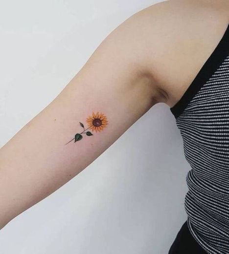 Tattoo de girassol 🌻