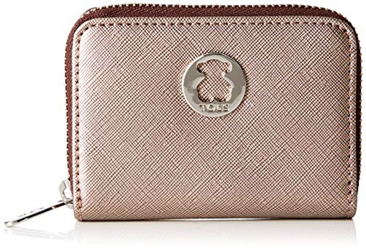 Moda Tous Dubai Saffiano - Monedero para Mujer, Multicolor