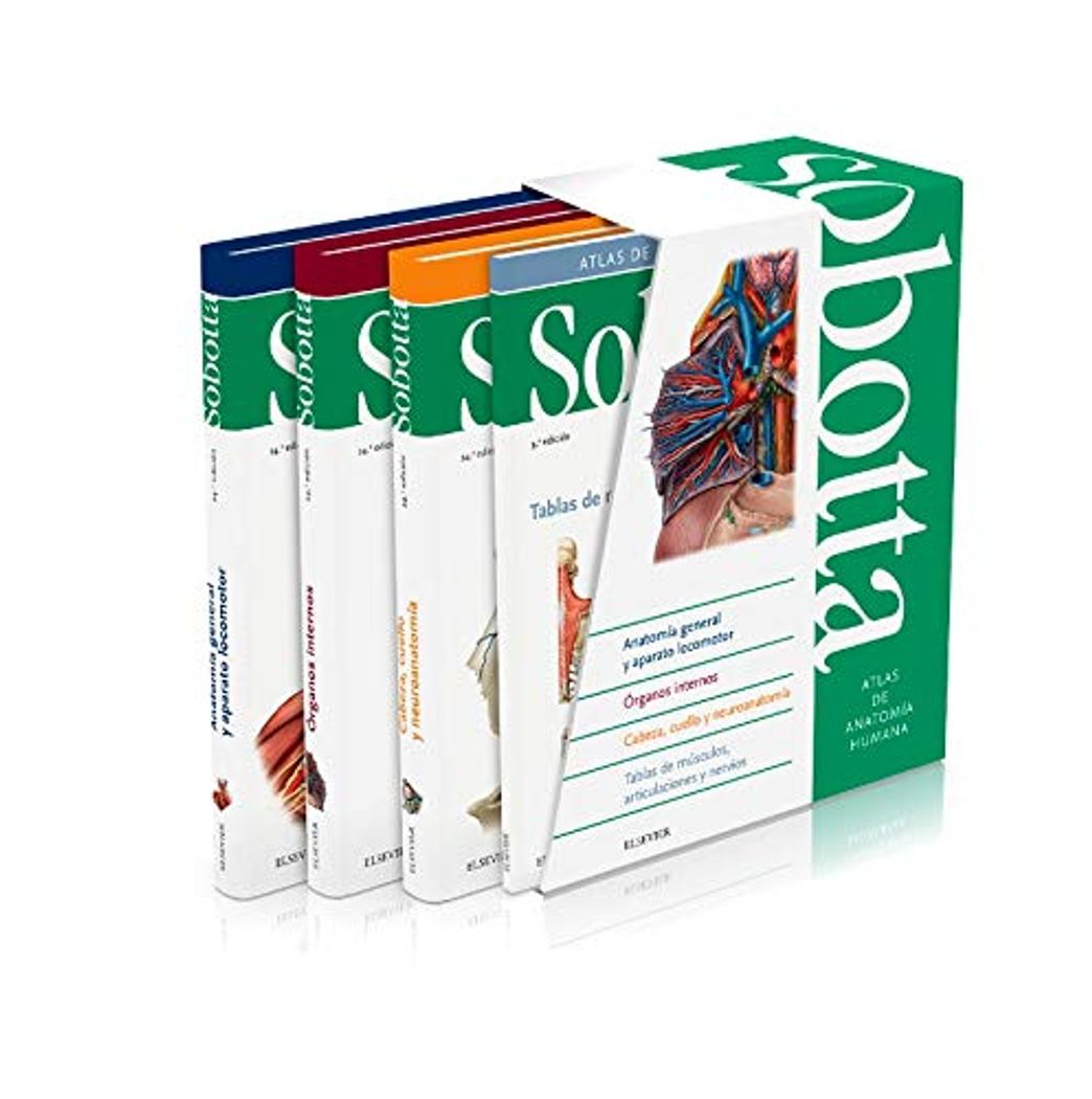 Book Sobotta. Atlas de anatomía humana 3 vols.