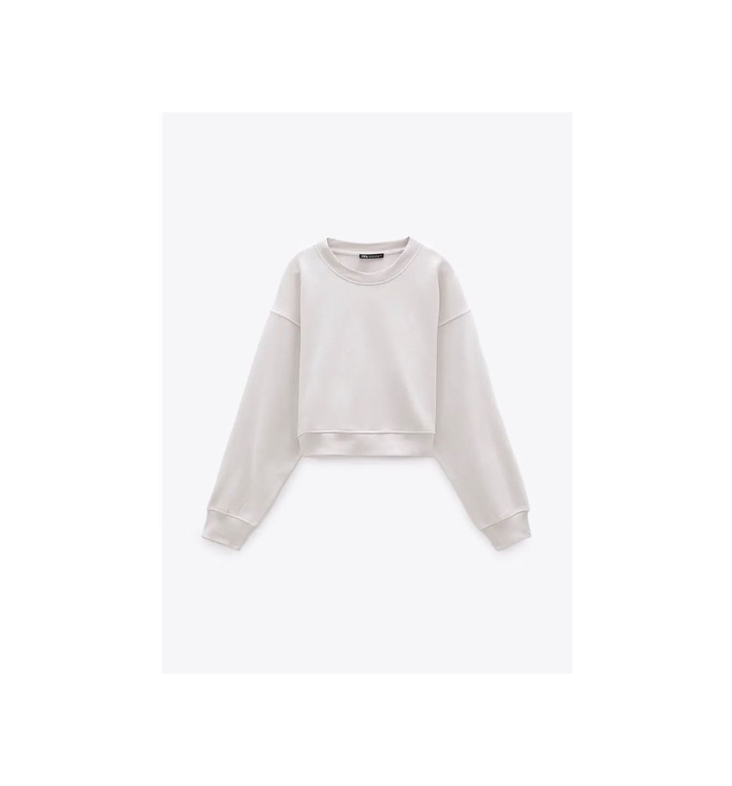 Moda Sudadera blanca de Zara hermosaaa