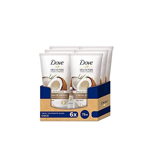 Dove Aceite de Coco y Leche de Almendras Crema de Manos 65