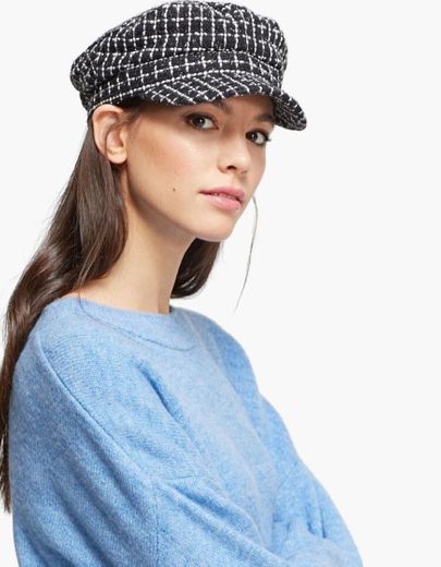 Boinas para Mujer Vintage Sombreros de Pata de Gallo Clásico Gorra Caliente