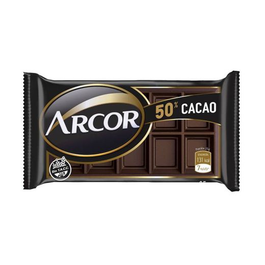 Chocolate Arcor 50% cacao
