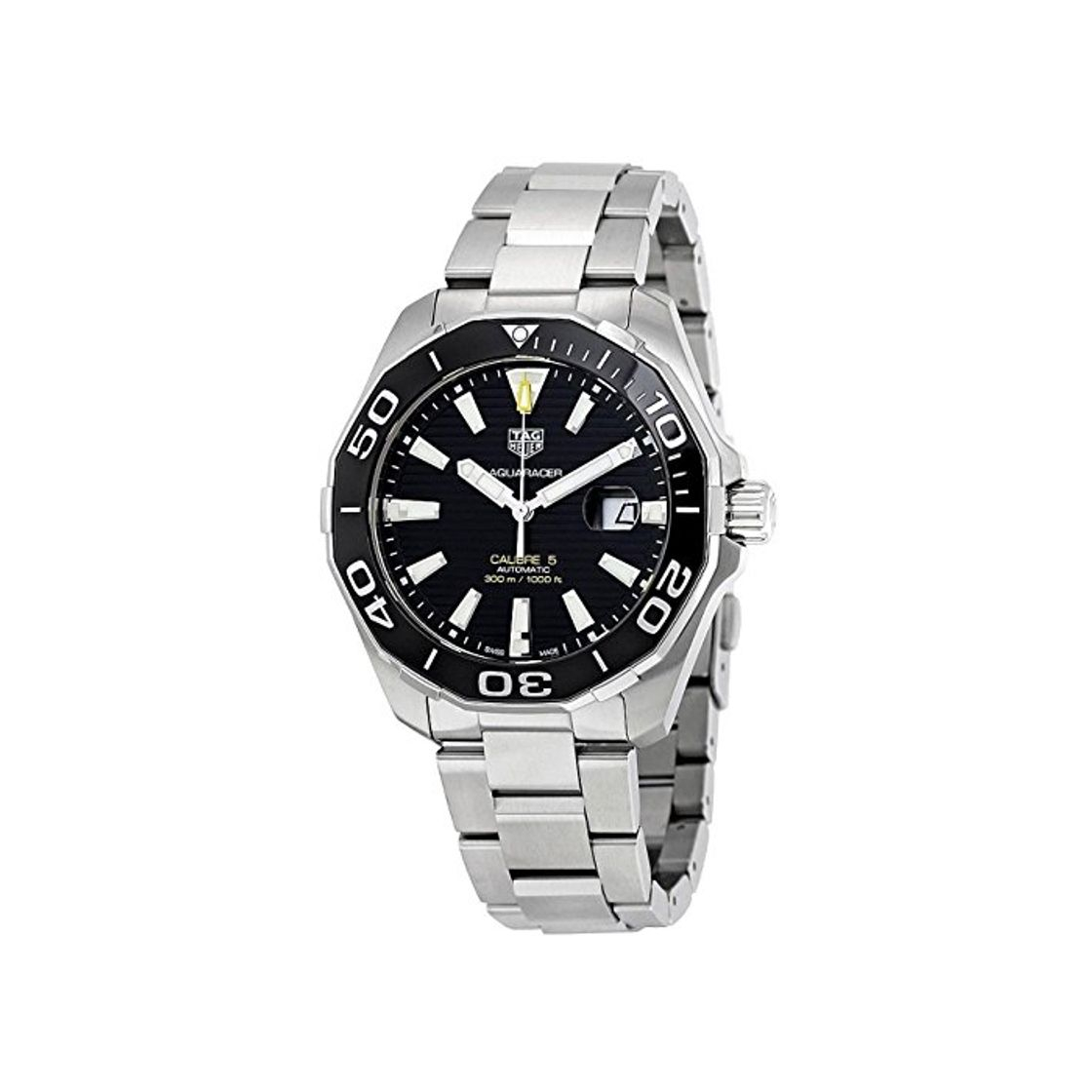 Fashion TAG HEUER RELOJ DE HOMBRE AUTOMÁTICO 43MM CORREA DE ACERO WAY201A