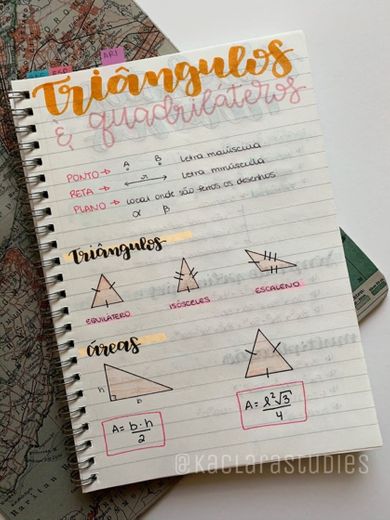 Resumo sobre Triângulos 
