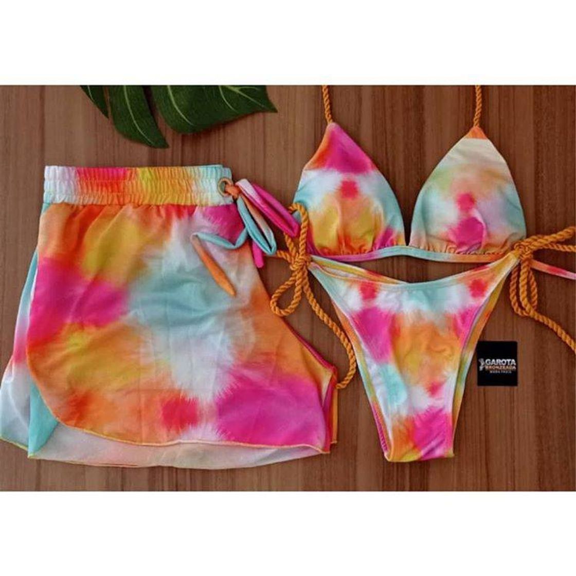 Fashion Kit Biquíni e Short Tie Dye🌴