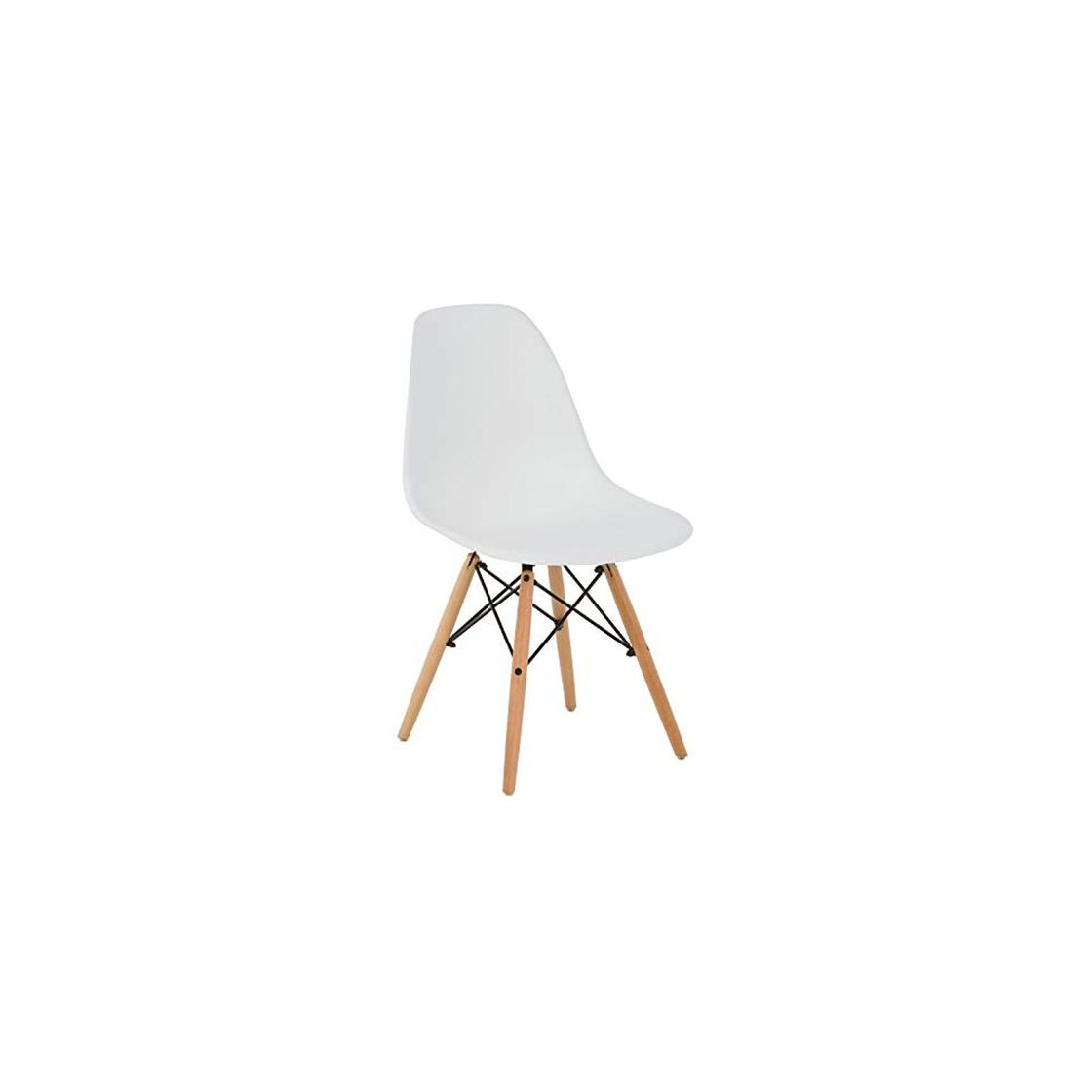 Elemento de la categoría hogar SKLUM Silla IMS Blanco Madera Natural -