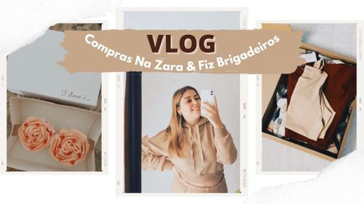 Vlog #9 | Compras Na Zara & Fiz Brigadeiros! | Ana Lavos