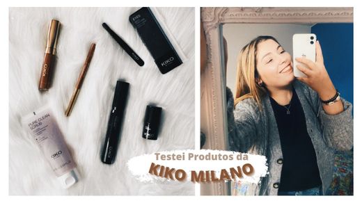 Testei Produtos Da Kiko Milano #2 | Ana Lavos