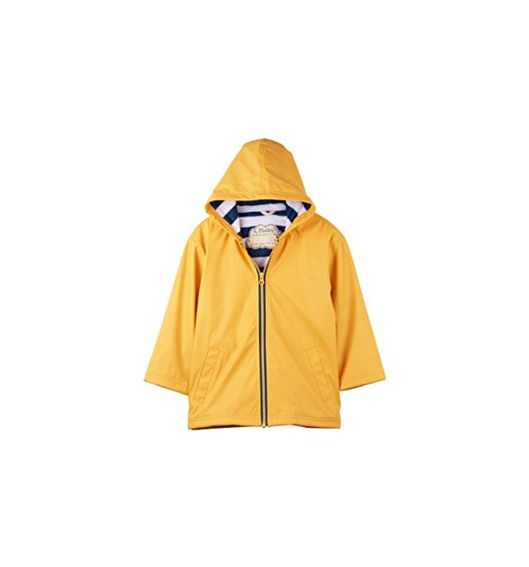 Moda Hatley Splash Jackets Chaqueta para lluvia, Amarillo