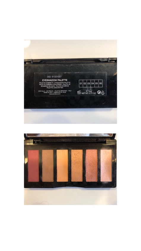 Product KIKO MILANO EYESHADOW PALETTE COLOR 01