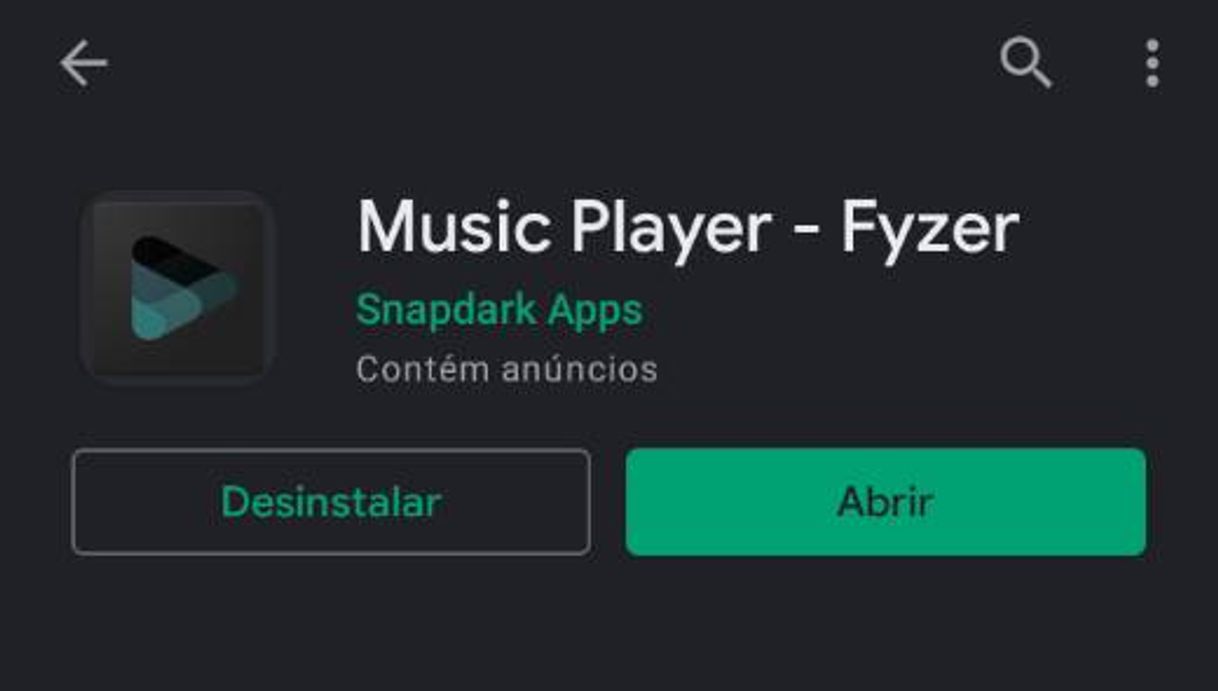 App Music Player - Fyzer 