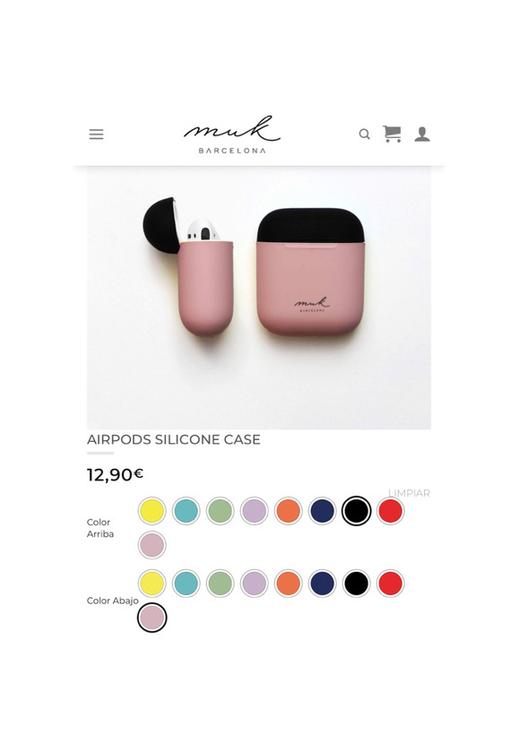 Product Funda para airpods personalizable