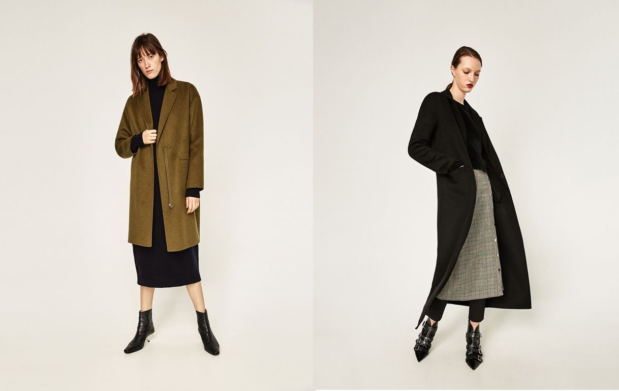 Moda Casaco zara, coleção inverno 2020/21