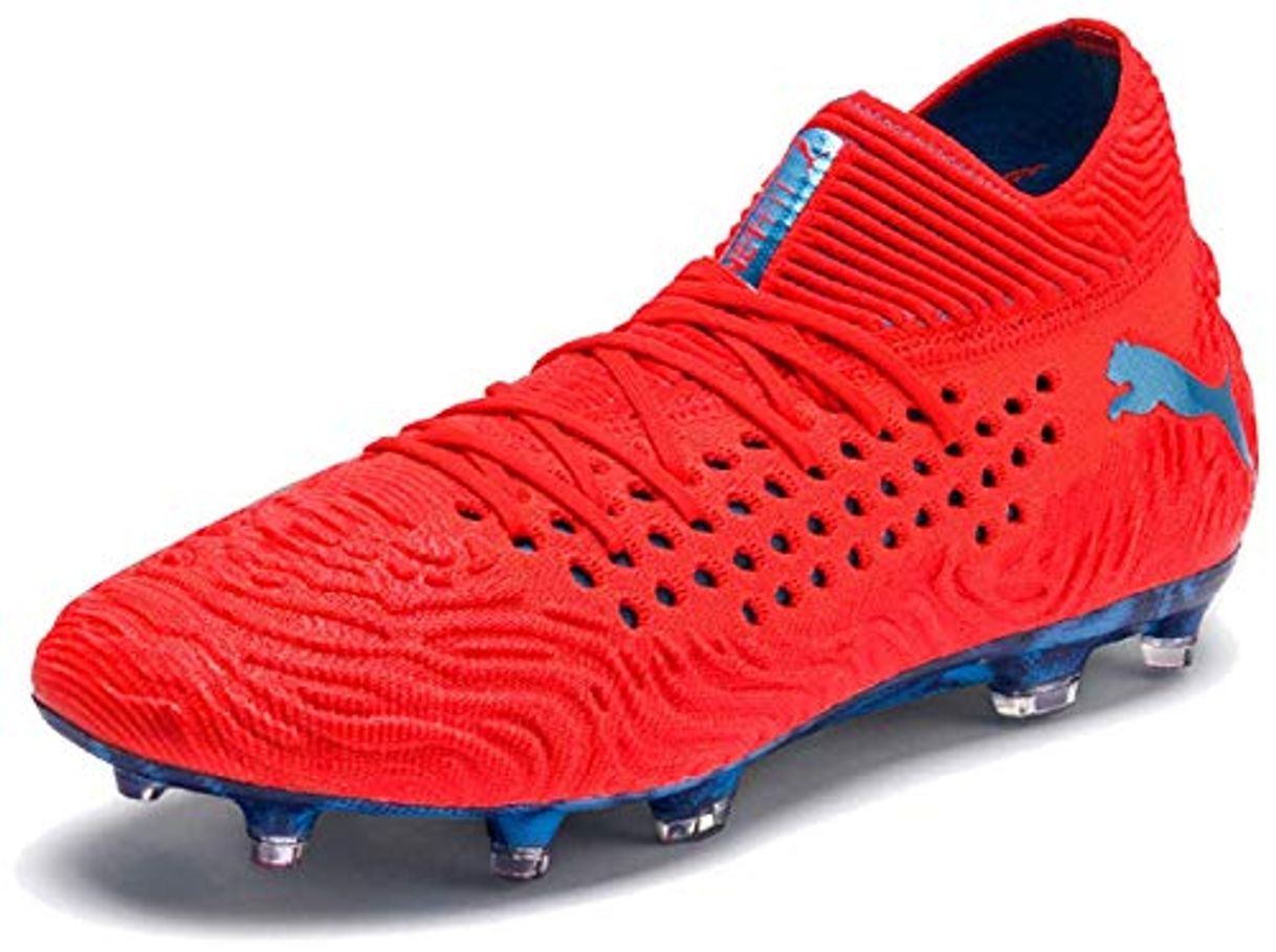 Fashion Puma Future 19.1 Netfit FG/AG, Zapatillas de Fútbol para Hombre, Rojo