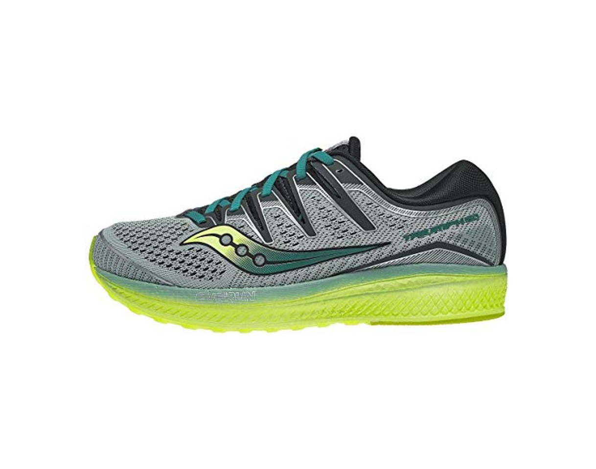 Social Saucony Triumph ISO 5, Zapatillas de Running para Hombre, Verde