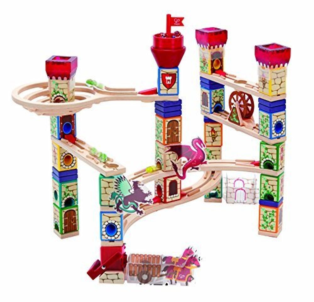 Producto Hape Quest Marble Run Juegos de canicas Circuito Medieval Barrutoys E6018