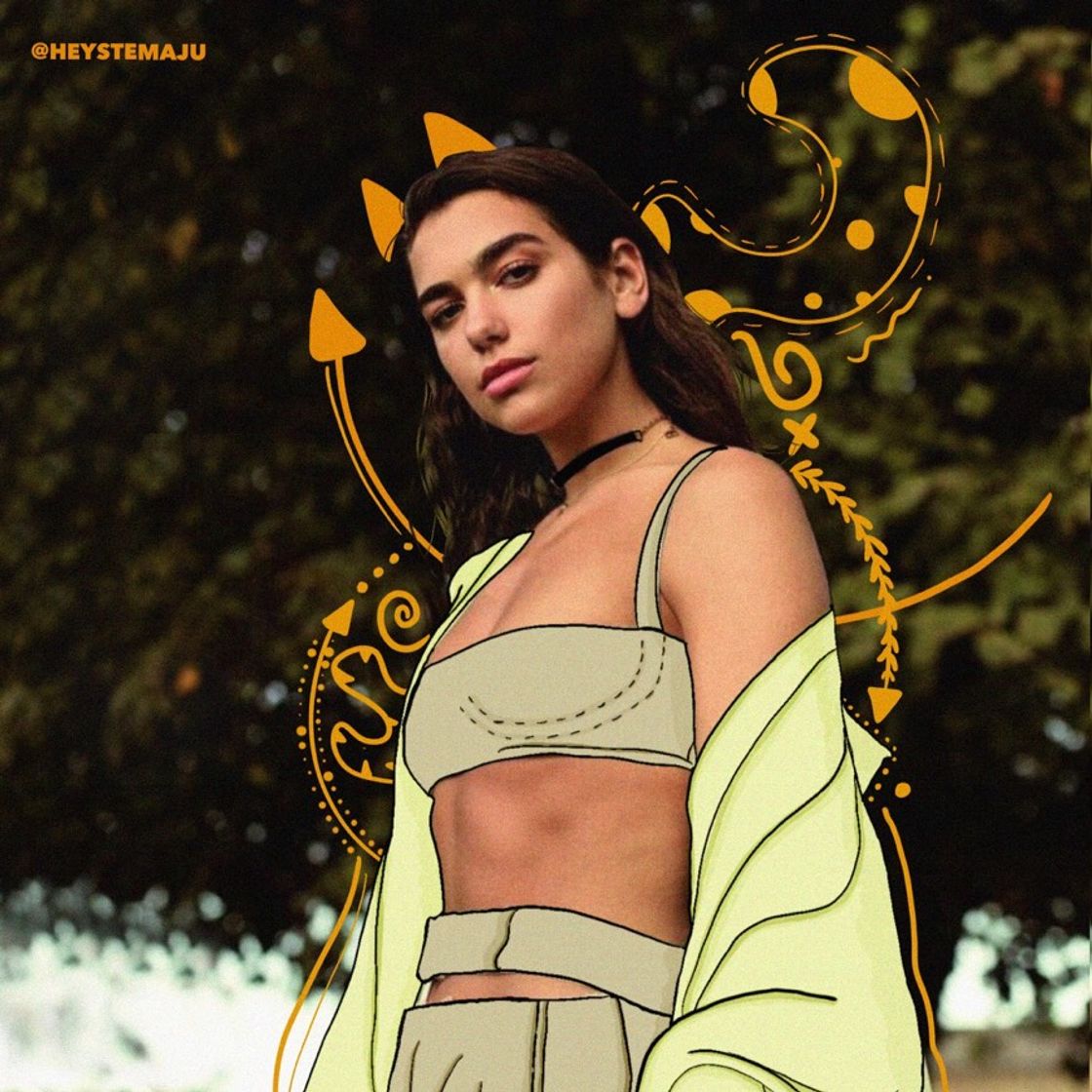 Fashion Dua Lipa - Studies ✨💛