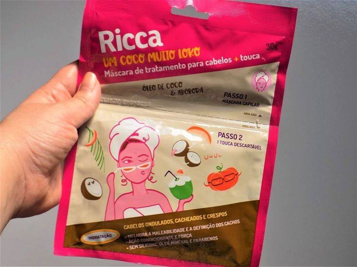 Producto Máscara Capilar de Hidratação Ricca Óleo de Coco e Abóbora