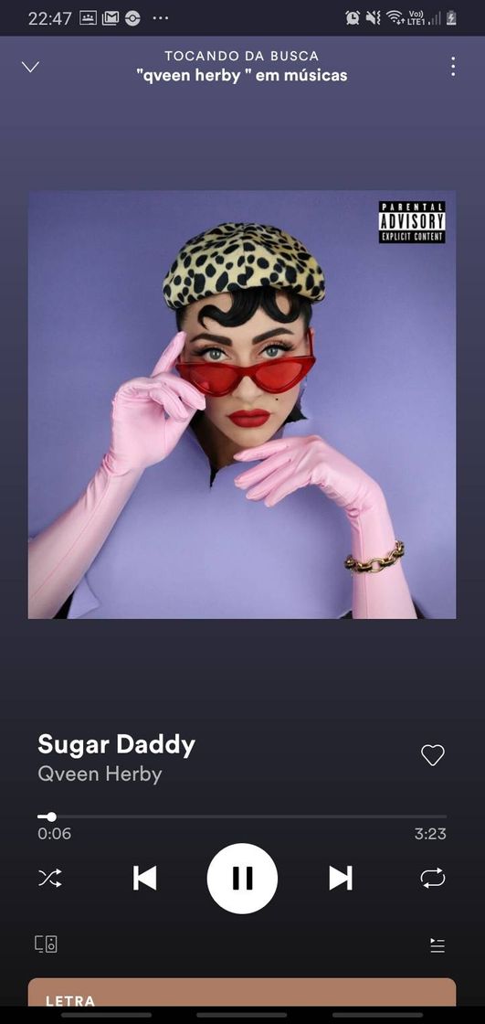 Canción Sugar daddy