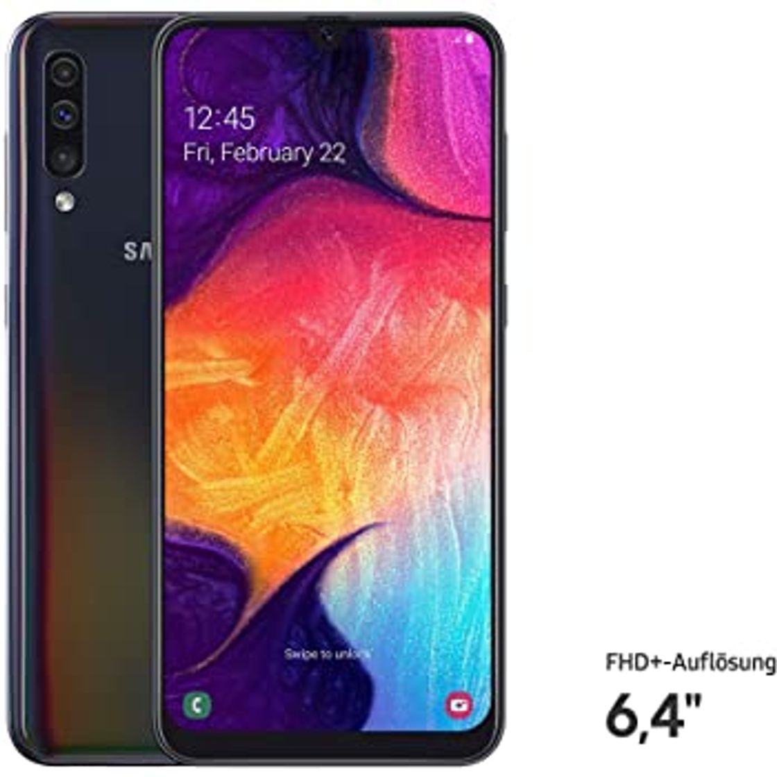 Product Samsung Galaxy A50 - Smartphone de 6.4" FHD sAmoled Infinity U Display