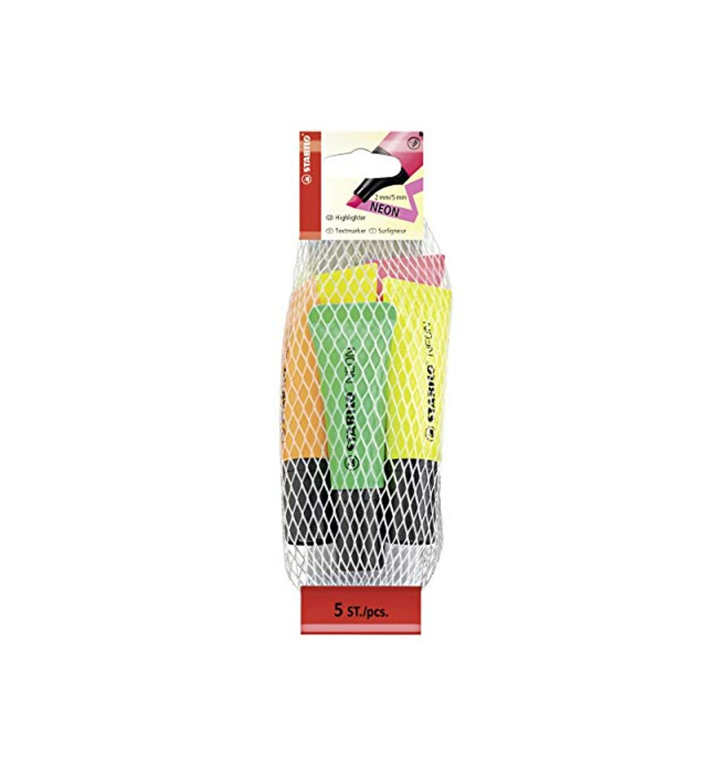 Social Marcador fluorescente STABILO NEON