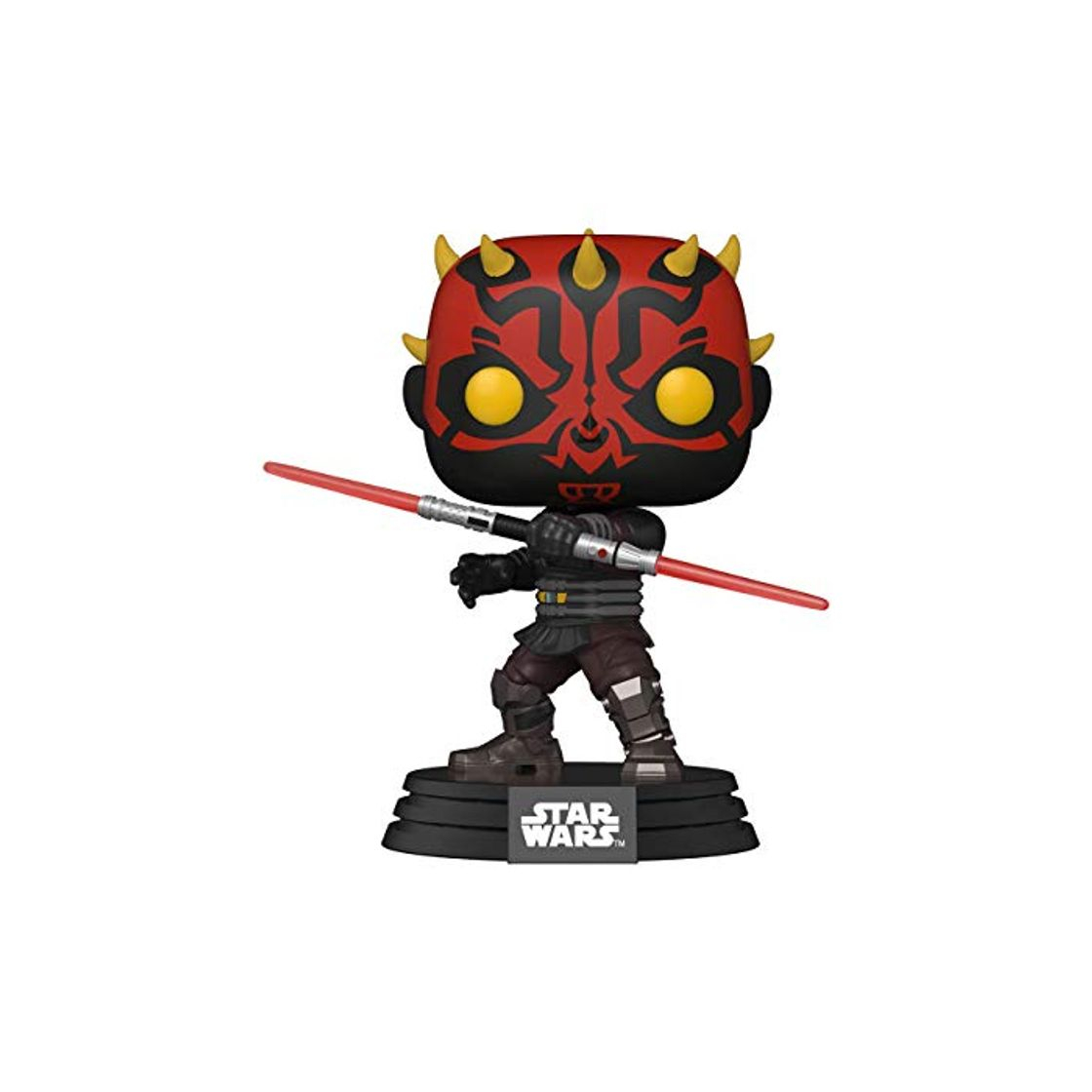Social Funko- Pop Star Clone Wars-Darth Maul Figura Coleccionable, Multicolor