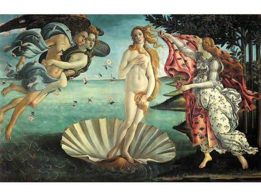 El nacimiento de Venus de Sandro Boticcelli