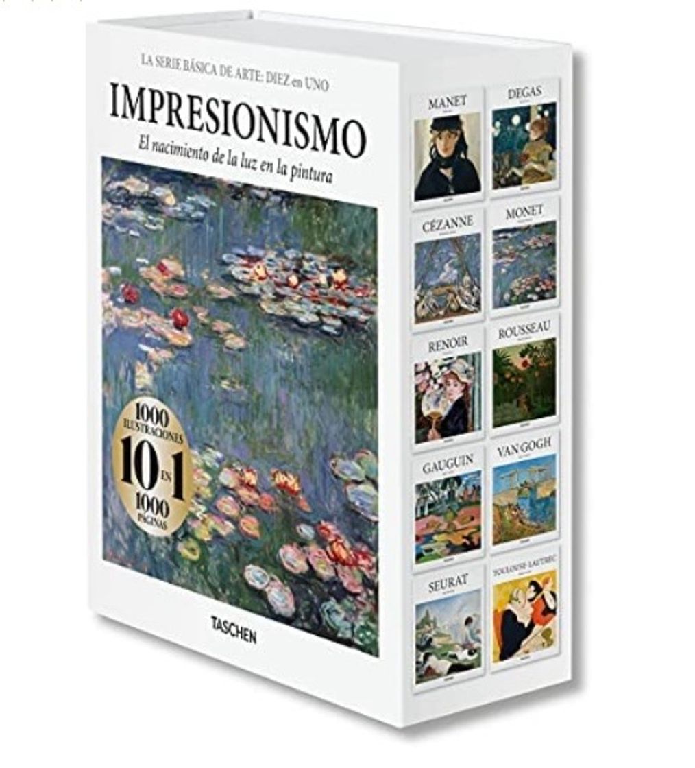 Libro LA SERIE BÁSICA DE ARTE: IMPRESIONISMO 10 EN 1