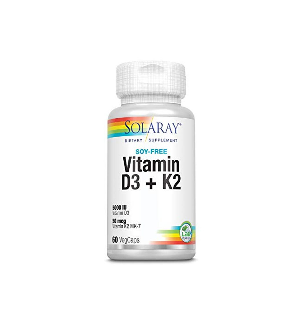 Producto Solaray Vitamina D3