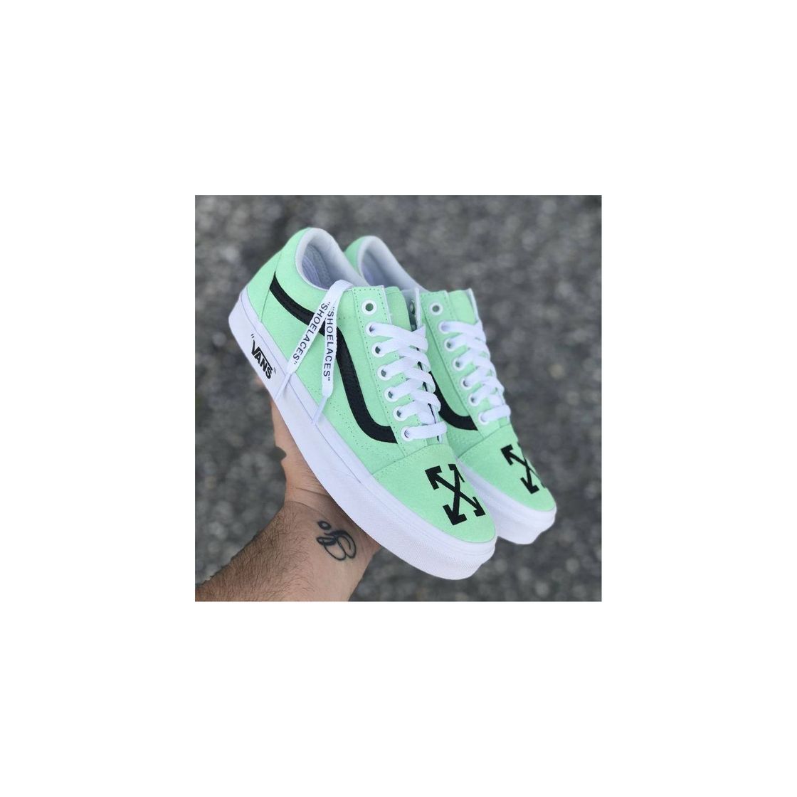 Products Off-White Old Skools "Mint" Shoe