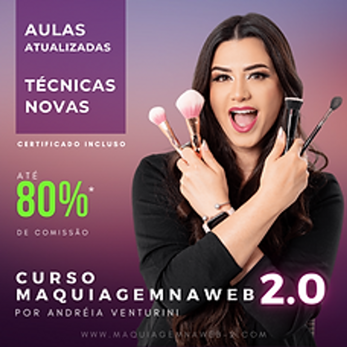 Social Maquiagem na web