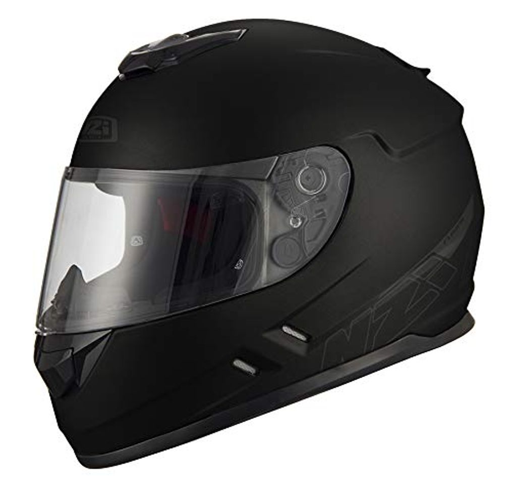 Producto NZI - Casco Fusion Matt Black Negro Mate HOMOLOGADO