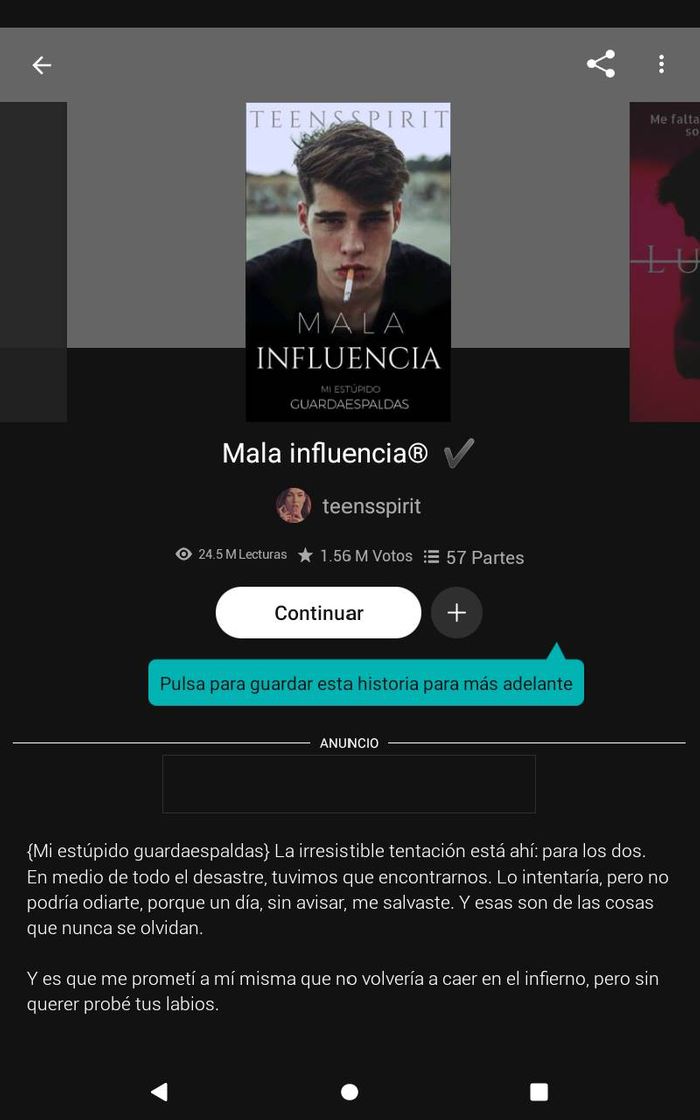 Libro "MALA INFLUENCIA" 